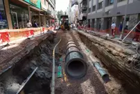 The surprising condition in the rainwater tender of Tekirdağ Metropolitan Municipality.