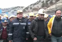 While 48 hours have passed since the action of 500 miners, their families have also come to support the miners.