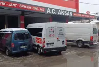 The snowfall caused a rush to tire shops.