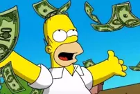 This time, a prophecy about the economy has come from The Simpsons: The end of the dollar is near.