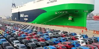 The world's largest car carrier, Anji Ansheng, has set sail on its maiden voyage.