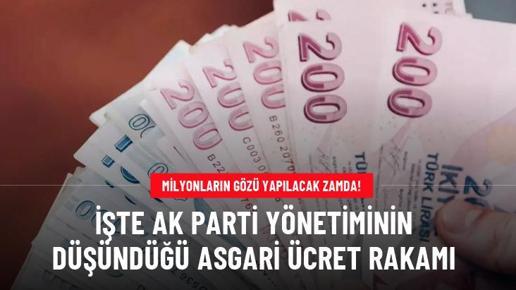 Bomba iddia: AK Parti yönetimi asgari ücrete yüzde 30 zam yapılmasını istiyor