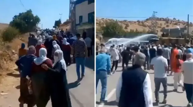 Attack on DEDAŞ teams conducting illegal electricity inspections.