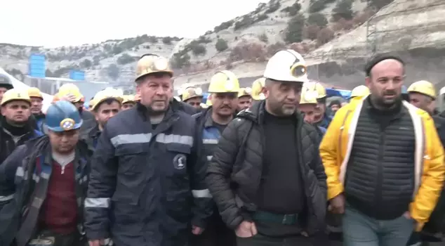 While 48 hours have passed since the action of 500 miners, their families have also come to support the miners.