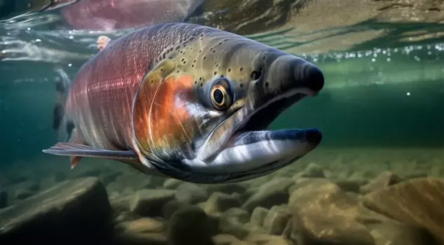 A Norwegian fish company is offering rewards for escaped salmon.