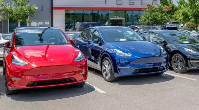 Tesla sales sharply declined in Europe in January.