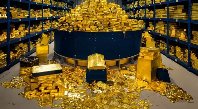 The USA is pulling gold from all over the world! They have brought 600 tons of gold into the country.