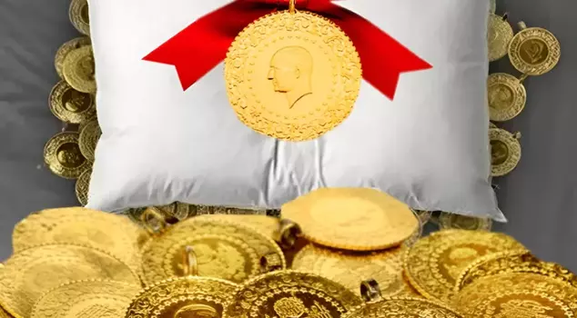 The fear of the earthquake brought the gold out from under the pillow.