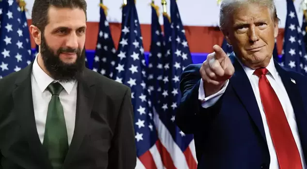 Trump met with Shara in Riyadh.