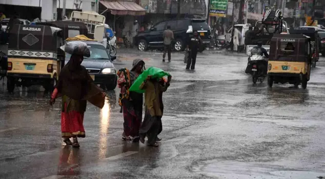 Flood disaster due to monsoon rains in Pakistan: 75 dead.