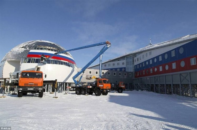 Rusya'nın kutuplardaki Gizli Üssü İlk Kez Görüntülendi