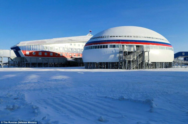 Rusya'nın kutuplardaki Gizli Üssü İlk Kez Görüntülendi