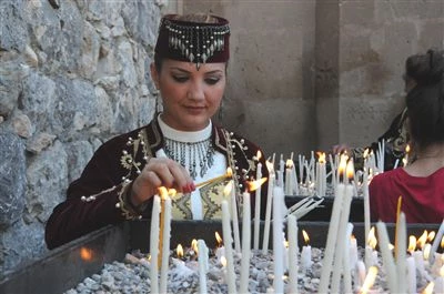 Armenians Hold Third Religious Service At Akdamar Church