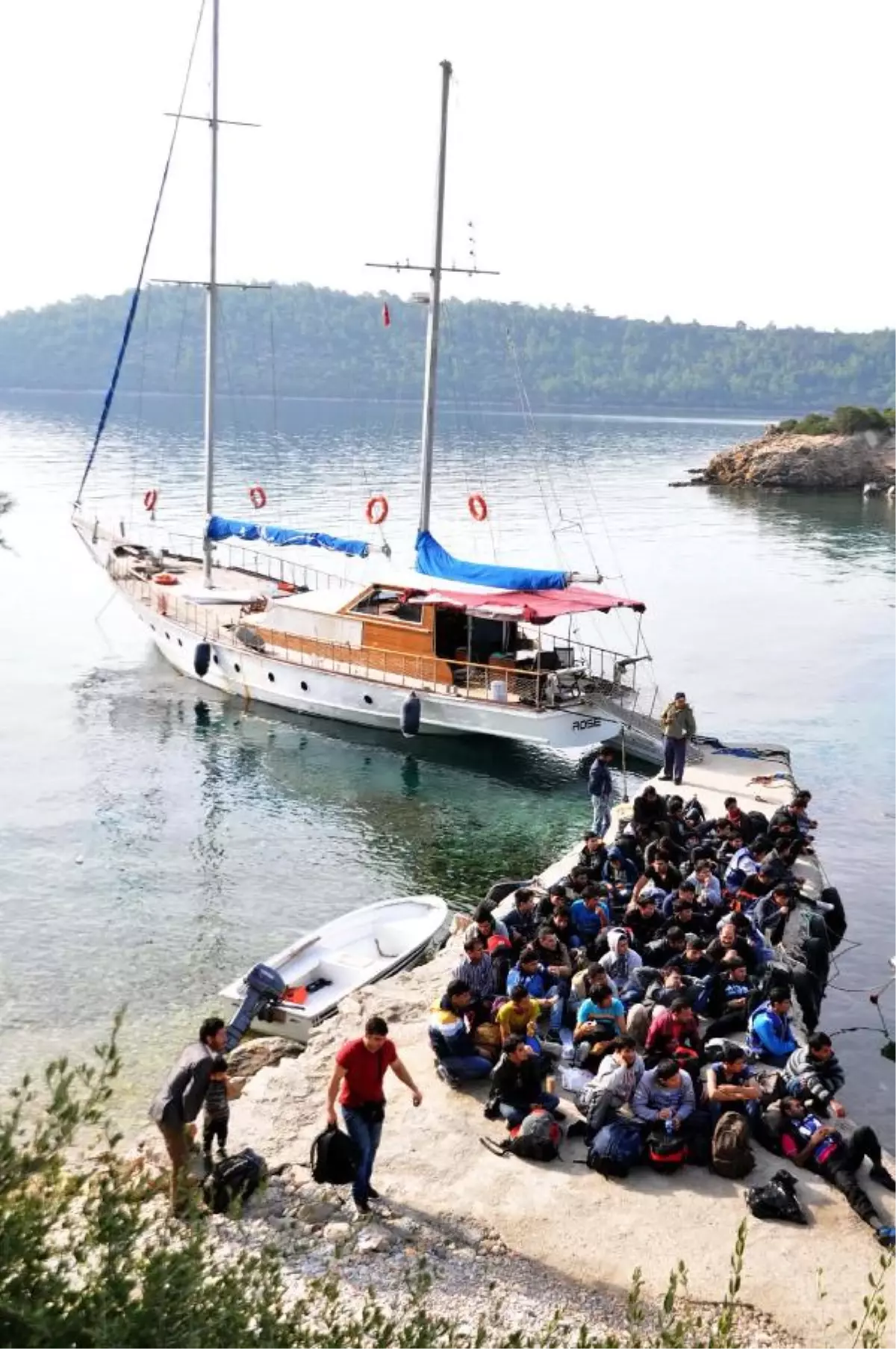 190 Kaçakla Yakalanan 4 Organizatör Adliyede Haberler