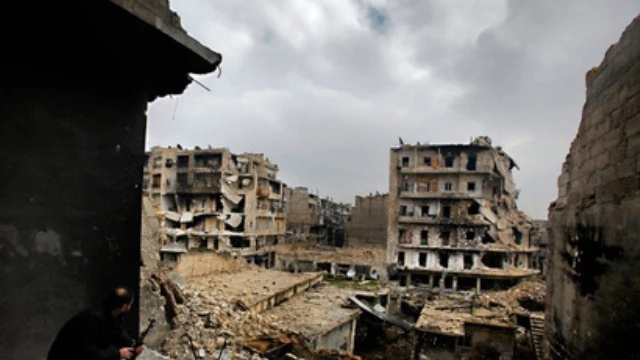 Air Strikes Kill Dozens In Syria's Aleppo