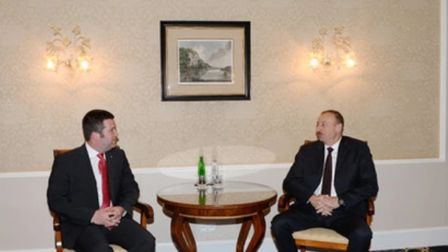 President Ilham Aliyev Met With Chairman Of Chamber Of Deputies Of Czech Republic
