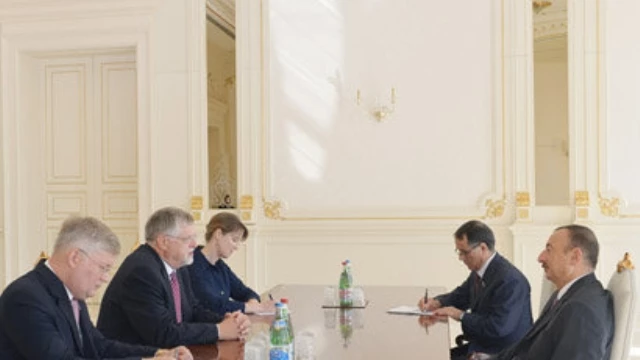Azerbaijani President Receives EU Special Representative For South Caucasus