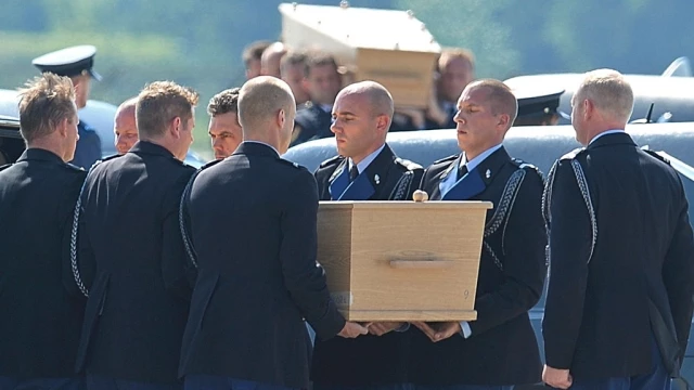 First Bodies Of MH17 Victims Arrive In Netherlands