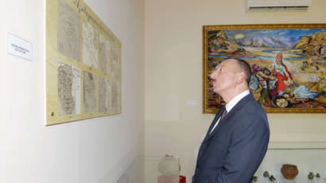 Ilham Aliyev Attends Opening Of Museum Of History And Local Lore In Fizuli