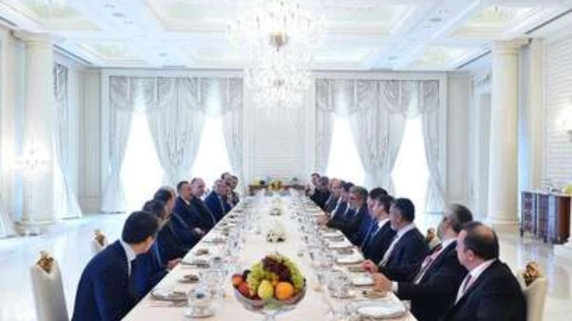 Baku Hosts Dinner Reception In Honor Of Turkish PM