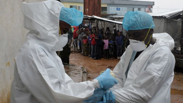 German Ebola Aid Supplies Arrive