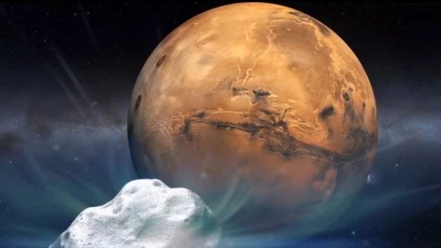 Comet To Hurtle Past Mars In Rare Celestial Event