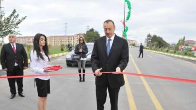 President Ilham Aliyev Attended The Opening Of Goranboy-Yukhari Aghjakand Highway