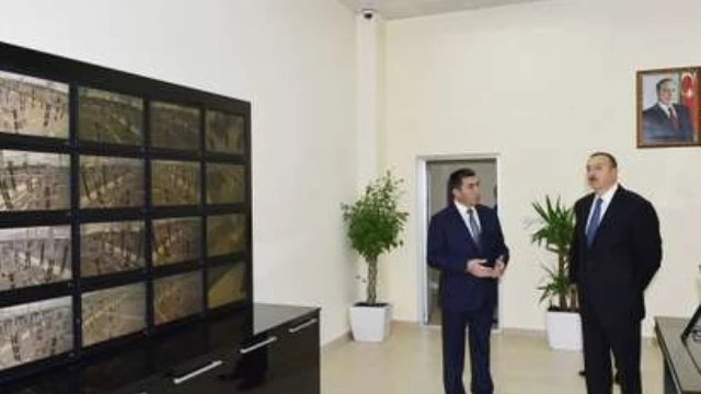 President Ilham Aliyev Reviewed Goranboy Electric Power Distribution Station