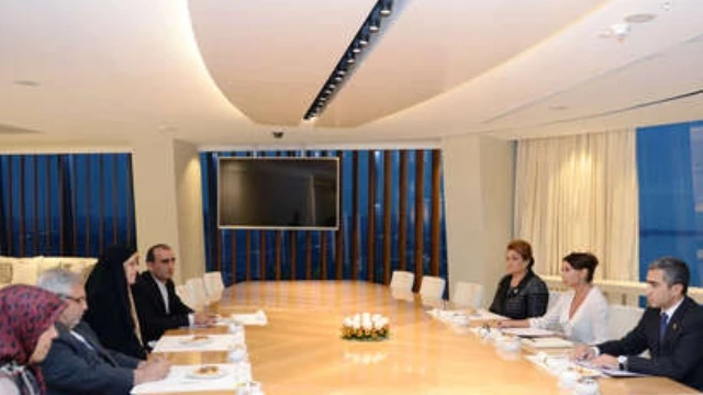 Azerbaijan's First Lady Meets Iranian Vice-President For Women And Family Affairs
