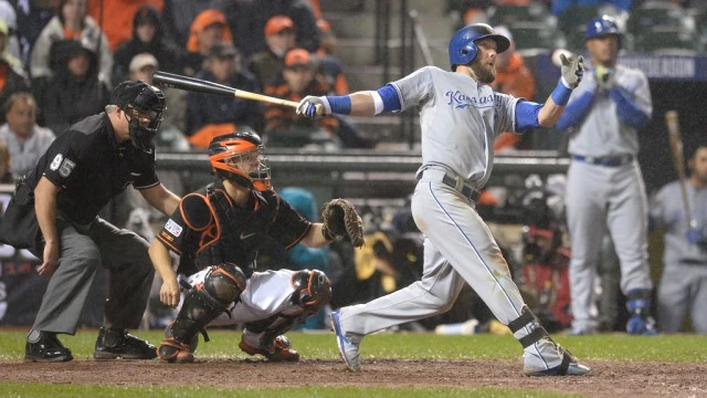 Royals And Giants Slug It Out In Baseball's World Series