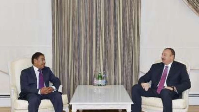 Azerbaijani President Receives Ambassador Of Qatar