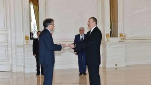 Azerbaijani President Receives Credentials Of Newly-Appointed Serbian Ambassador