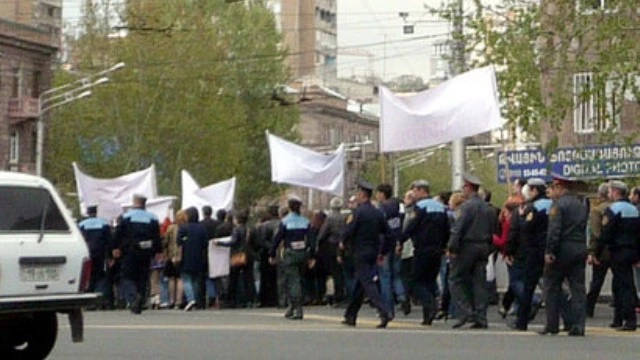 Armenia Holds Protests In Connection With Reduction Of Benefits For Pregnant Women