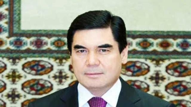 Turkmen President Awarded With Mustakillik Order