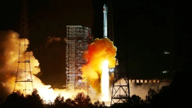 Chinese Moon Rocket Takes Private Satellite Along