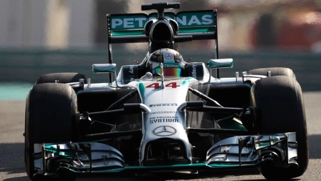 Lewis Hamilton Fastest In Abu Dhabi Practice