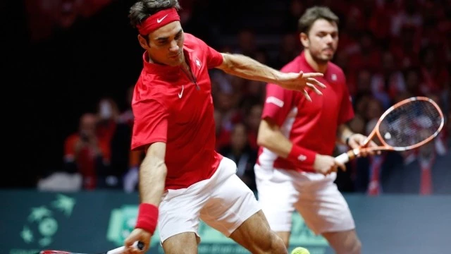 Swiss Take Davis Cup Lead
