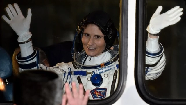 Italy's First Woman In Space Arrives On Board ISS