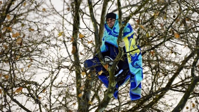 Munich Refugees Leave Trees After Police Clear Hunger-Strike Camp