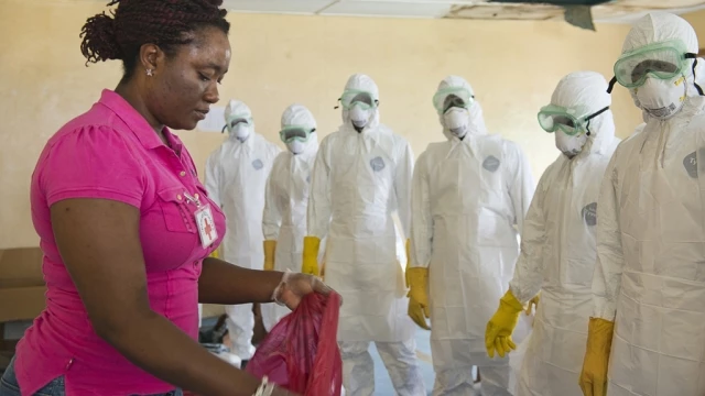 German Red Cross Opens New Ebola Treatment Center In Liberia