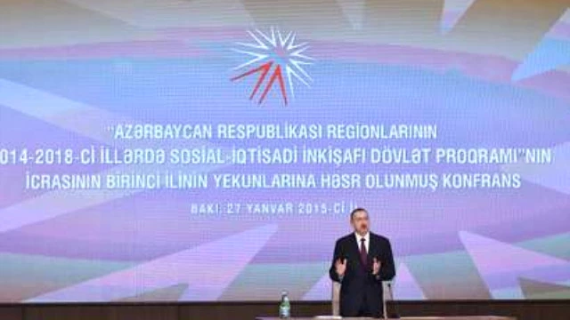 Azerbaijani President Attends Conference On State Program
