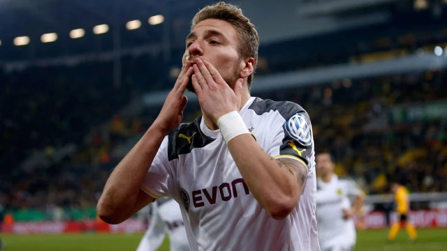 Immobile Sends Dortmund Through, Leverkusen Need Extra Time