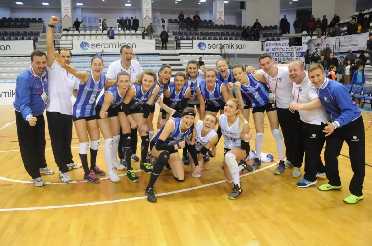 Seramiksan Kupa Voley e Galibiyetle Başladı Haberler