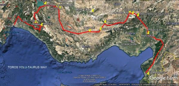 Antalya'dan Hatay'a Uzanan Bir Hayalin Yolunda İlk Etap: Toros Yolu, System.String[]