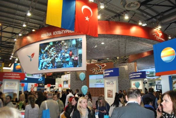 Ukrayna'da Turizm Fuarına Türkiye Damgası