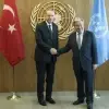 الرئيس أردوغان يجتمع مع غوتيرش بنيويورك
