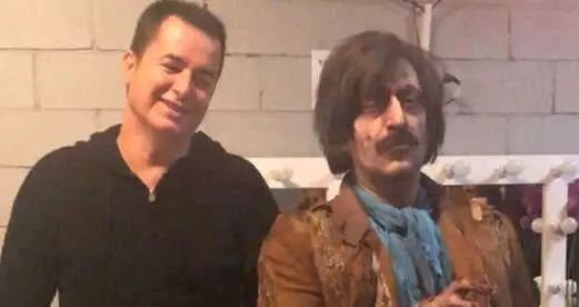 Acun Ilıcalı, Cem Yılmaz ı Film Setinden Ziyaret Etti