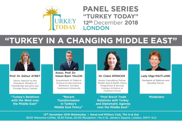 Turkey's Foreign Policy Panel To Be Held İn London