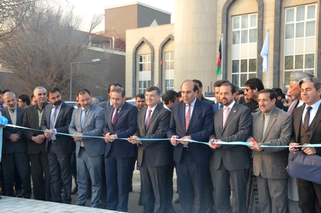 افتتاح حديقة هيأتها تركيا بجامعة كابل