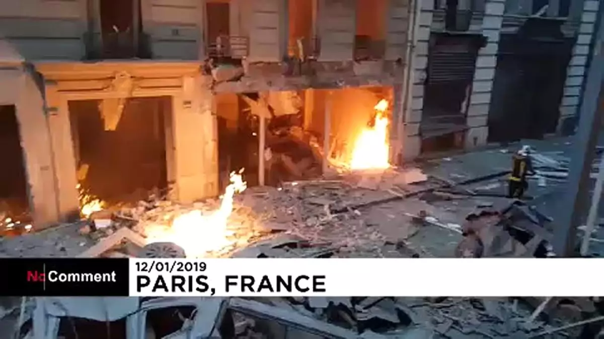 Video | Paris'teki Patlama Kameralarda Video | Paris'teki Patlama Kameralarda